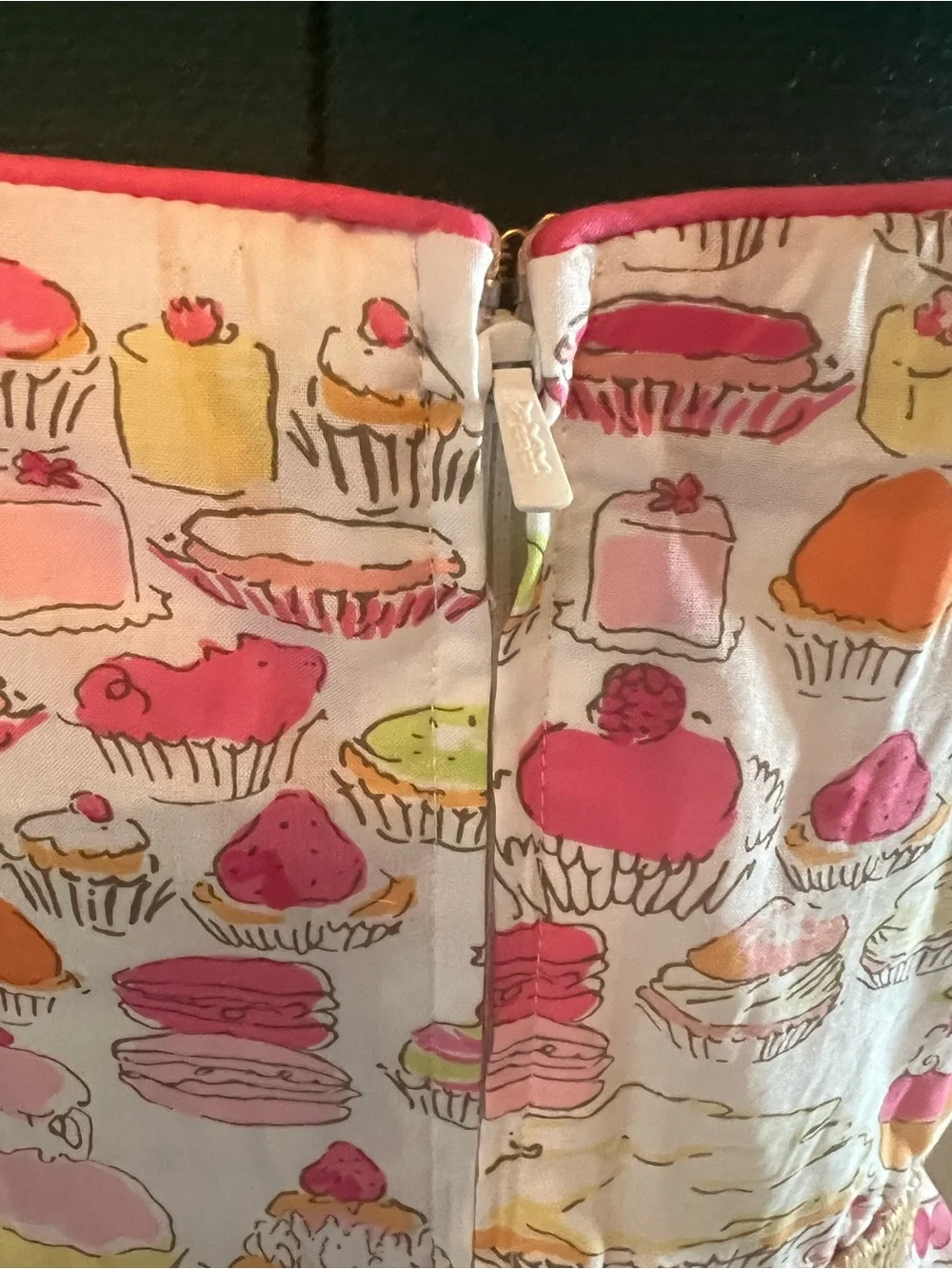 Lilly Pulitzer Let Them Eat Cake Wyatt Strapless Dress, size 6, NWT - Picture 4 of 14